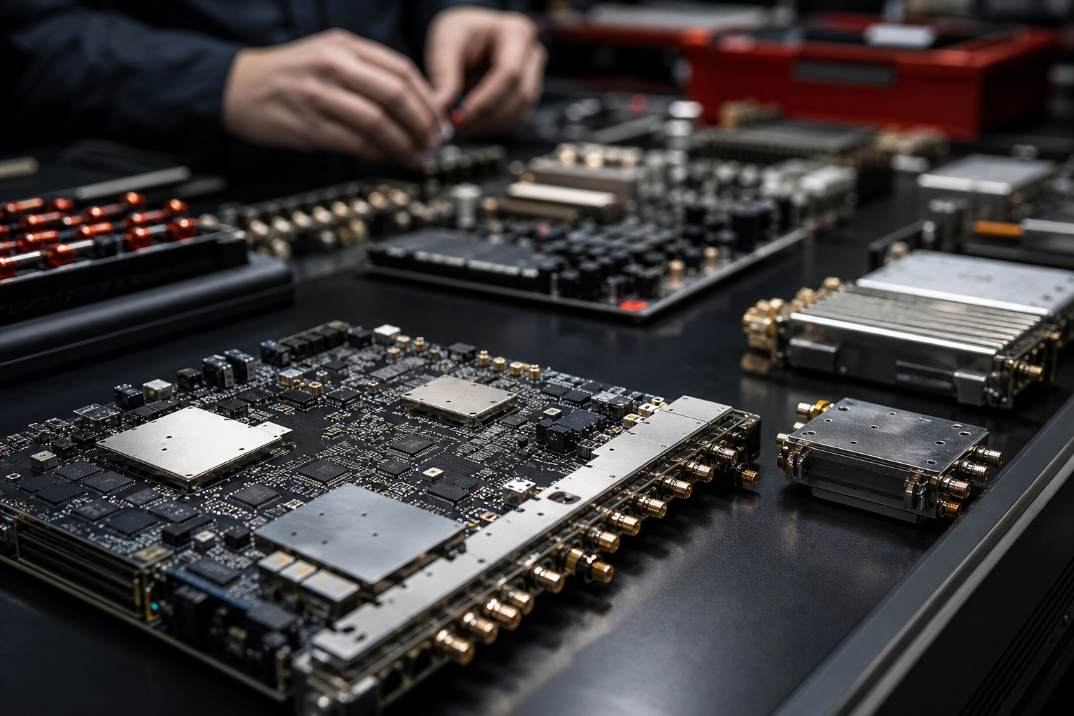Communications manufacturing support